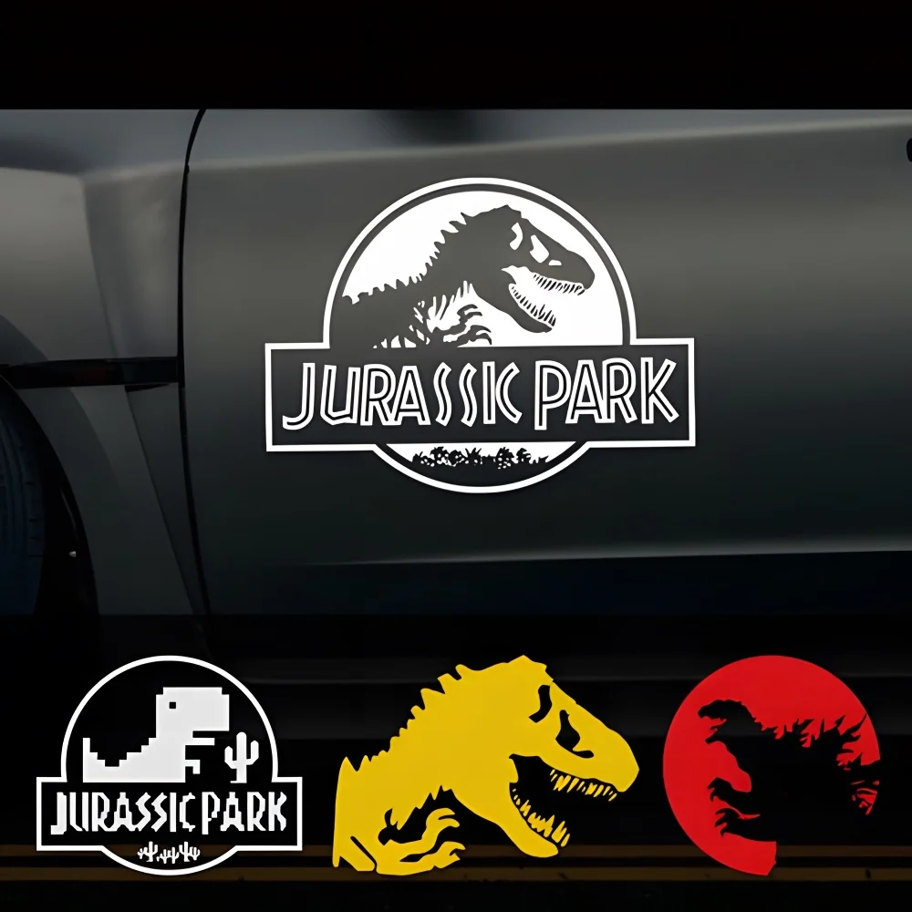 Jurassic Park Off-Road Vehicle Sticker Decal Car Sticker Body Sticker adesivi riflettenti moto impermeabili personalizzati