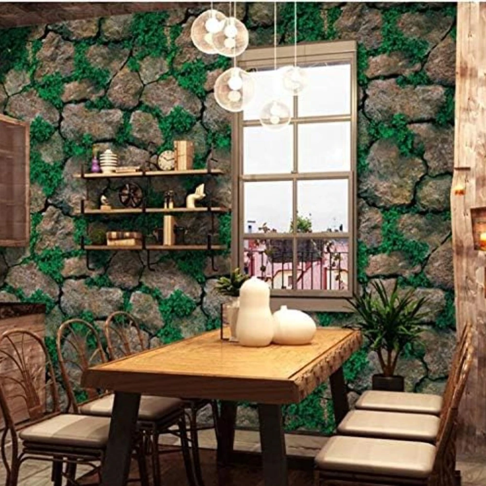 Brick Pattern Contact Paper Peel and Stick Wallpaper Self-Adhesive Sticker Wall Living Room Decoration Tv Background Wall Design