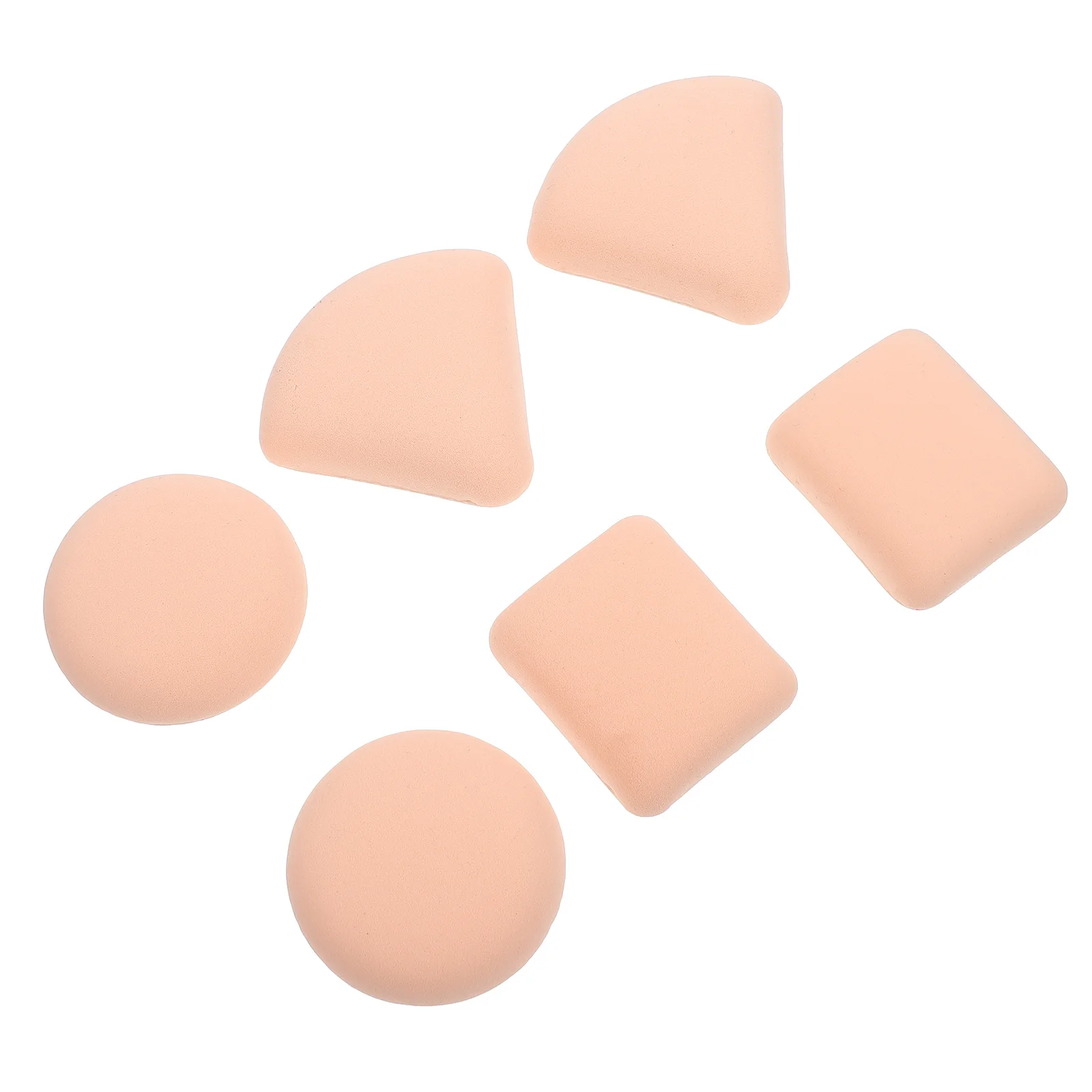 

6 Pcs Puff Sponge Powder Beauty Makeup Tools Washable Reusable Foundation Cream Cosmetics Loose