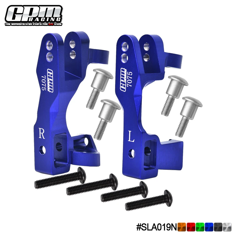GPM 7075 Alloy Front C Hub For TRAXXAS 1/10 Slash 4X4 LOW-CG XO-01 Rustler Hoss