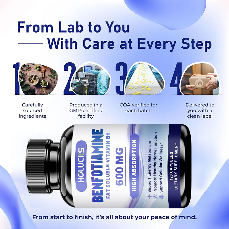 Benfotiamine Capsules, with Fa - Health Wellness & Nutrition Center Llc recensie en prijs