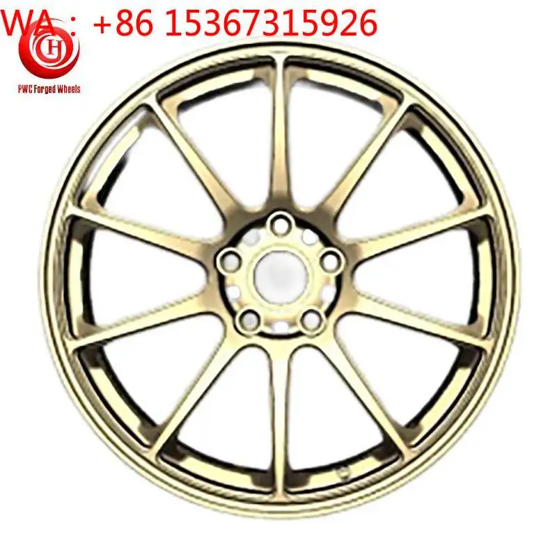 17-20 Inch Monoblock Magnesium Forged Car Wheels Custom Painted Finishing Modification Rims