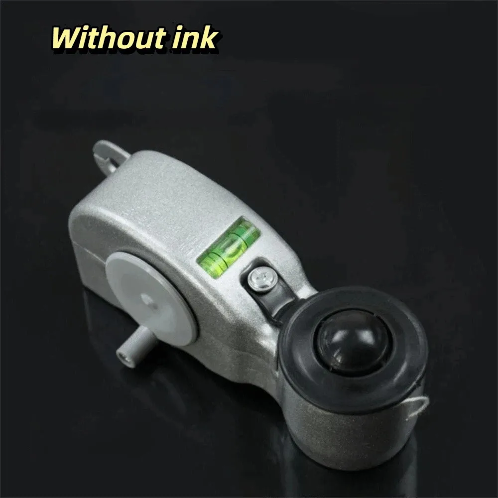 

Aluminum Alloy Woodworking Ink Marker Hand Crank Design Sturdy Construction Metal Marking Scribe Tool Premium Material