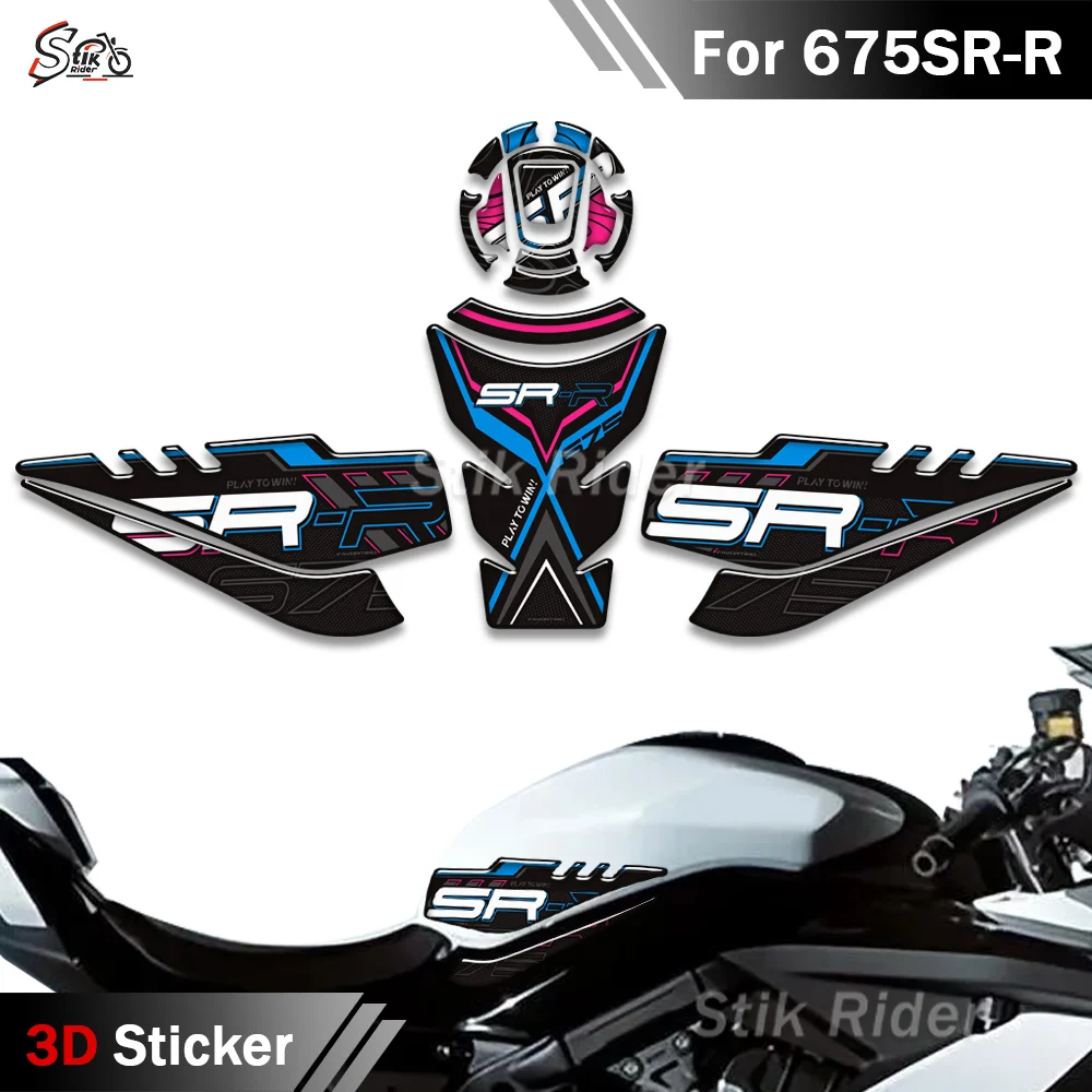 

Для CFMOTO 675SRR 675 SR R 675SR 675SR-R мотоциклетная накладка на бак, боковые наклейки, ручки, газовое топливо, масло, наколенники, наклейки 2024 2025