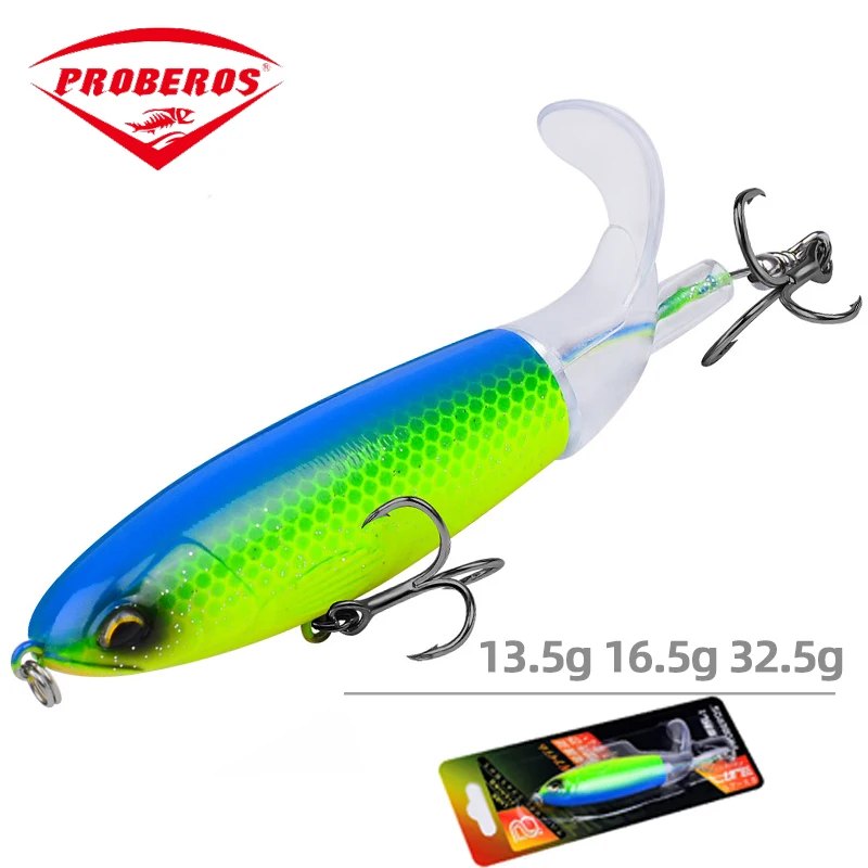 PRO BEROS-أدوات صيد الذيل ، إغراء Popper water ، طعوم بايك بلوبس ، Crankbait Wobblers ، g ، g ، ating g ،