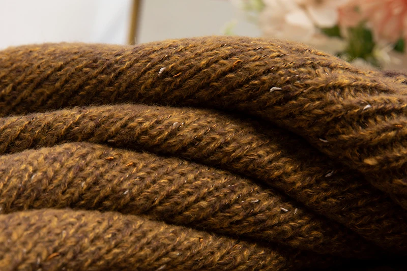 Thi Heavy Du Chunky Needle Open Cardigan Longgar Wanita Faion Retro Sle Musim Gugur Musim Dingin Mantel Sve ort Panjang Quali L...