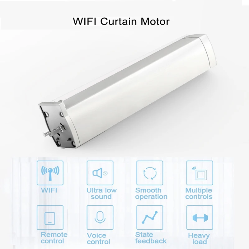 Smart Intelligent Wifi Curtain Motor For Ewelink app, Smart home Wireless Remote Control works Yandes Alice/alexa/google home