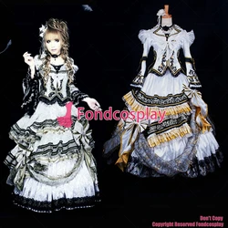 fondcosplay tripp Fashion Hiphop Versailles Hizaki Visual J Rock gothic Outfit satin shirt skirt Costume Custom-made[G730]
