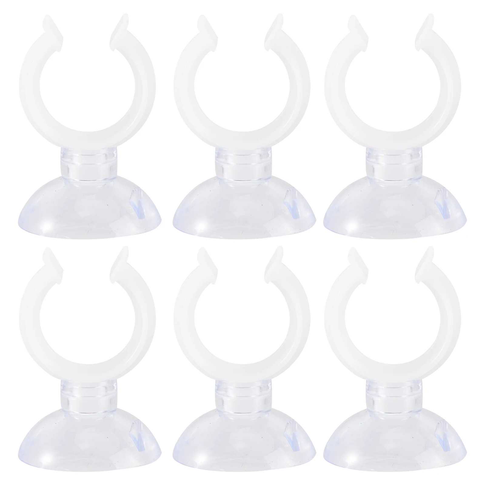 

6Pcs Aquarium Water Pipe Clamp Acrylic Holder Durable Fixed Clip Fish Tank Pipe Clamp Inlet Outlet 20mm Water Clip
