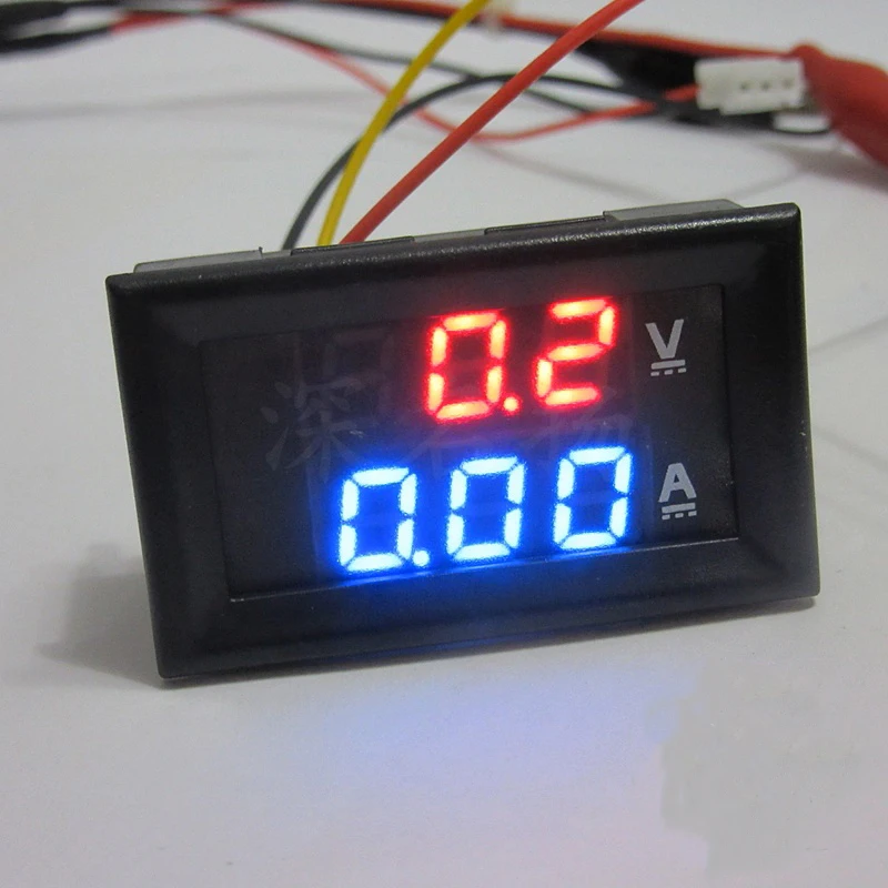 Mini 0.28inch  LED Digital Voltmeter Ammeter DC 100V 50A 100A Volt Ampere Meter Amperemeter Voltage Indicator Tester  with shunt