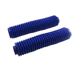 40mm Fork Motorbike Blue Rubber Boot Universal Dust Jacket Cover Dirt Off Bike