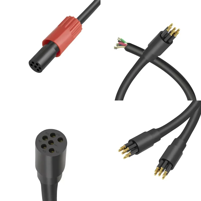 Micro Circular 6 Pin MCIL6M/F Male and Female Electrical Waterproof Subconn Underwater Connectors for ROVs