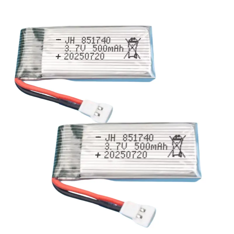 

2X 500mAh replacement battery for toy control aircraft, helicopters 851740