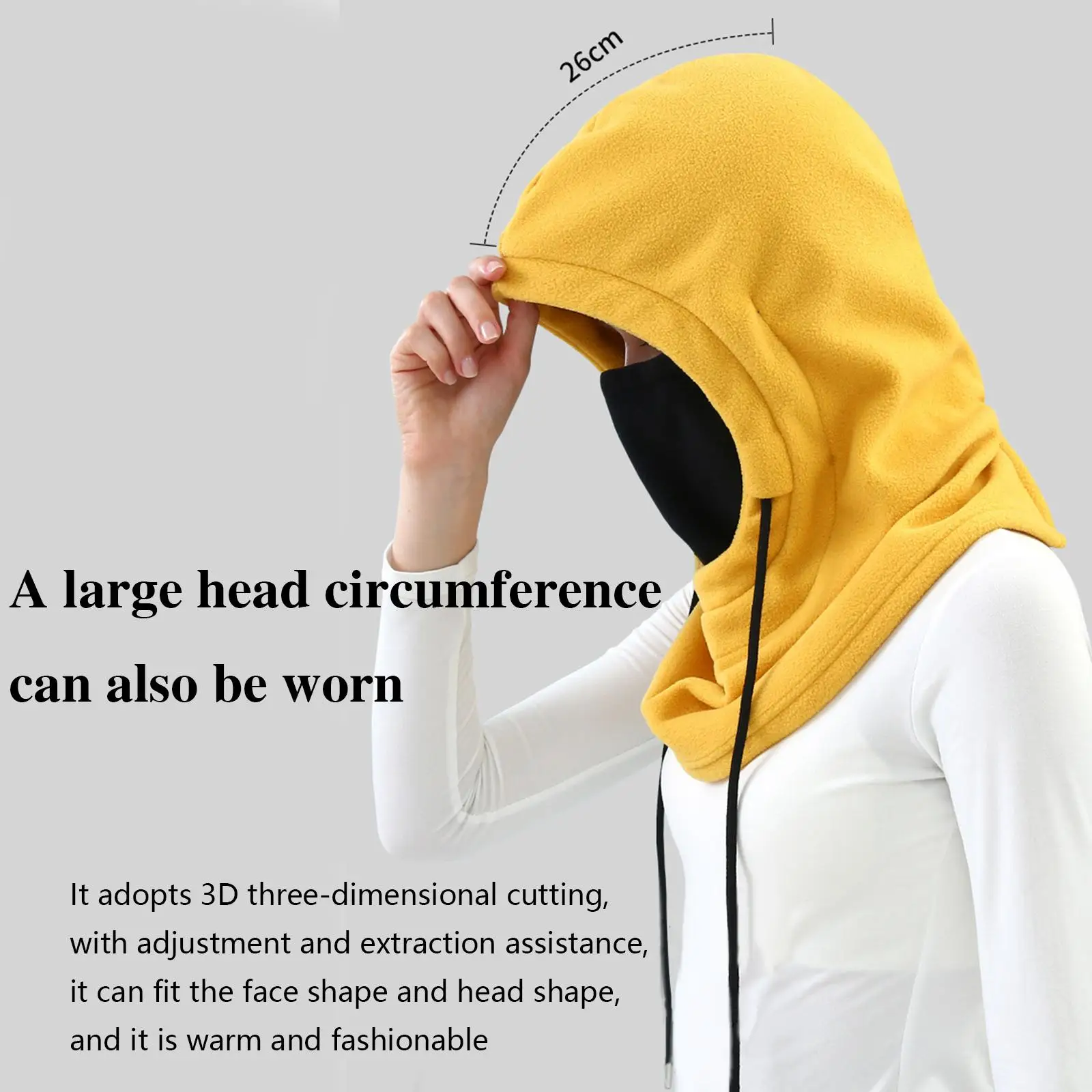 Passamontagna Sciarpa da sci Bandana per uomo Donna Protezione termica Tempo freddo caldo