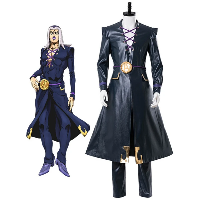 

Anime Leone Abbacchio Cosplay Costume Jojo Bizarre Adventure Golden Wind Custom Size Halloween Carnival Comic-cons Outfit