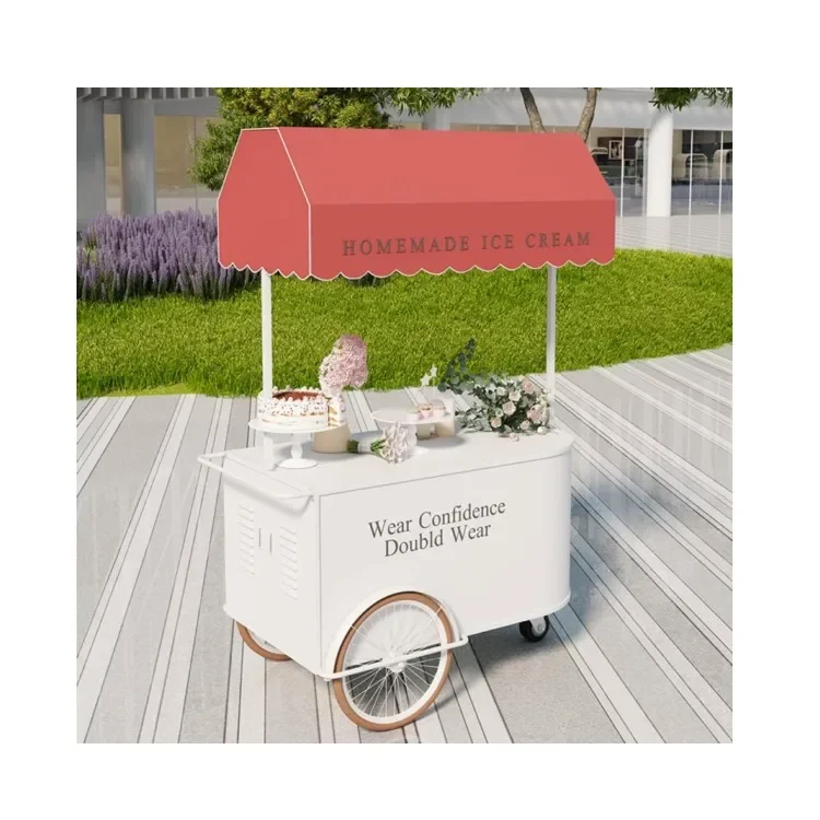 Pretty design mobile bar ice cream truck candy coffee trailer food trailer for sale