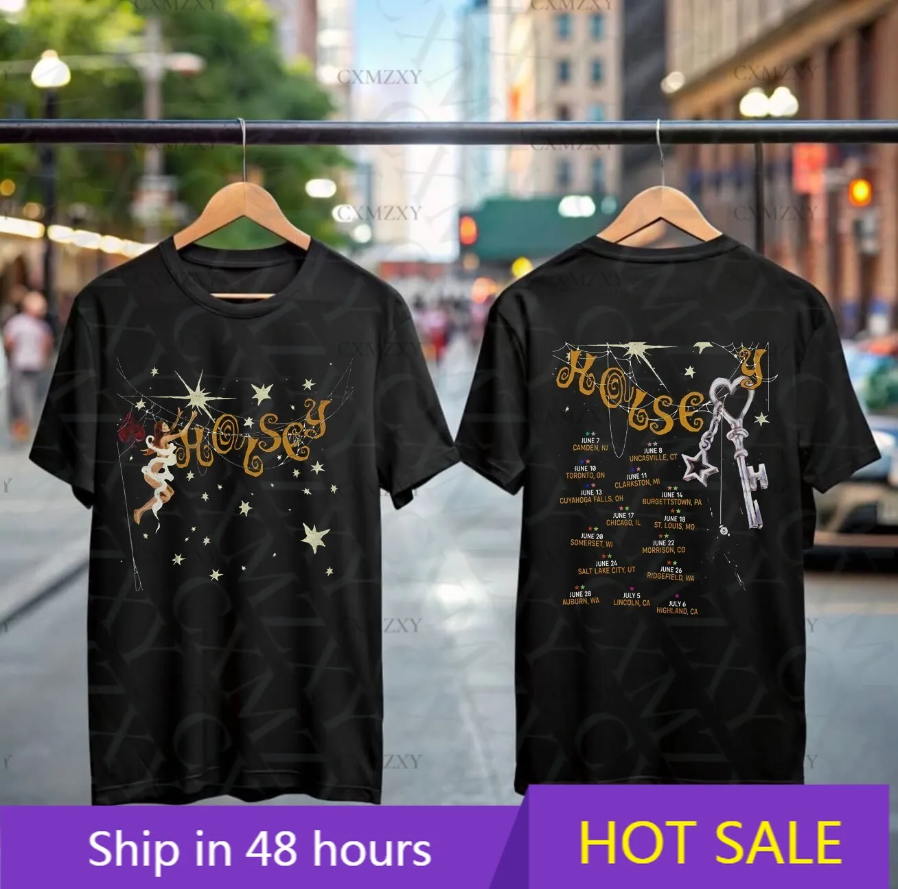 

2025 Halsey For My Last Trick The Tour 100% Cotton Shirt, Halsey Concert, Halsey Fan Gifts