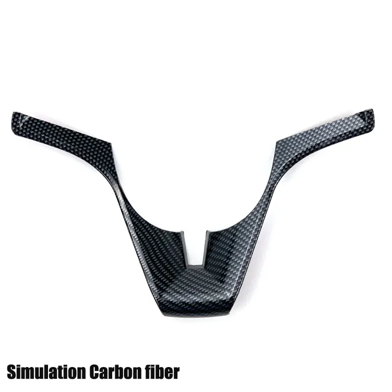 For Chevrolet Cruze Trax Tracker Sedan Hatchback 2009-2015 Car Steering Wheel Trim Cover Chrome Sticker Accessories