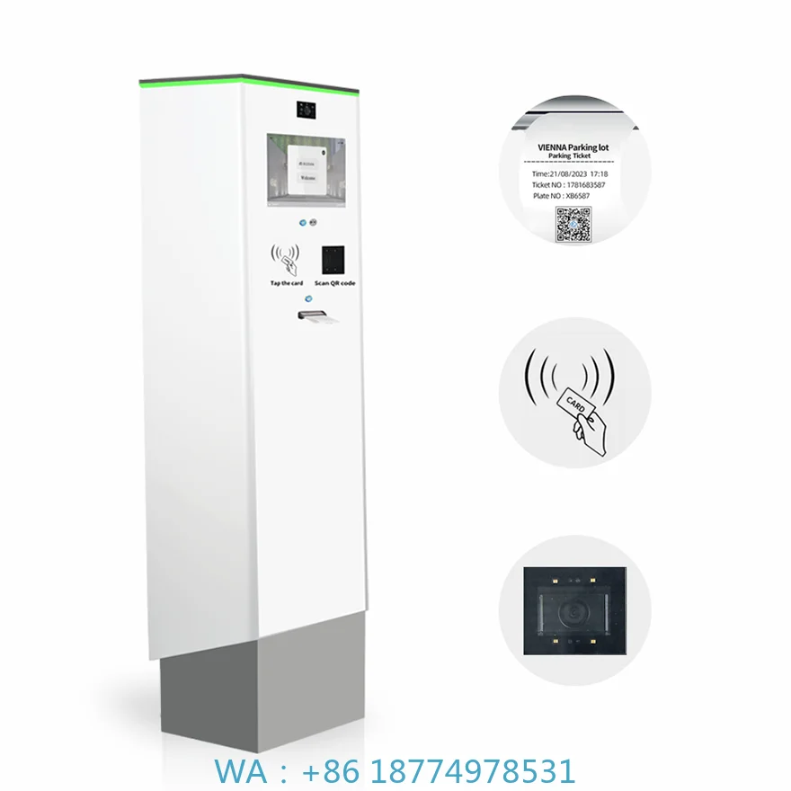 

Material Parking Equipment Lot Ticket Payment Machine System Automatic Car Parking System Self-Service Ticket Printing