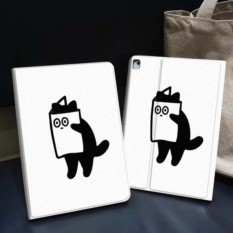 

Kitten Dinosaur Love Gift Tablet Case For Apple iPad Air Pro mini 1 2 3 4 5 6 7 8 9 11 M2 M3 M5 M4 5th 6th 7th 10th 11th