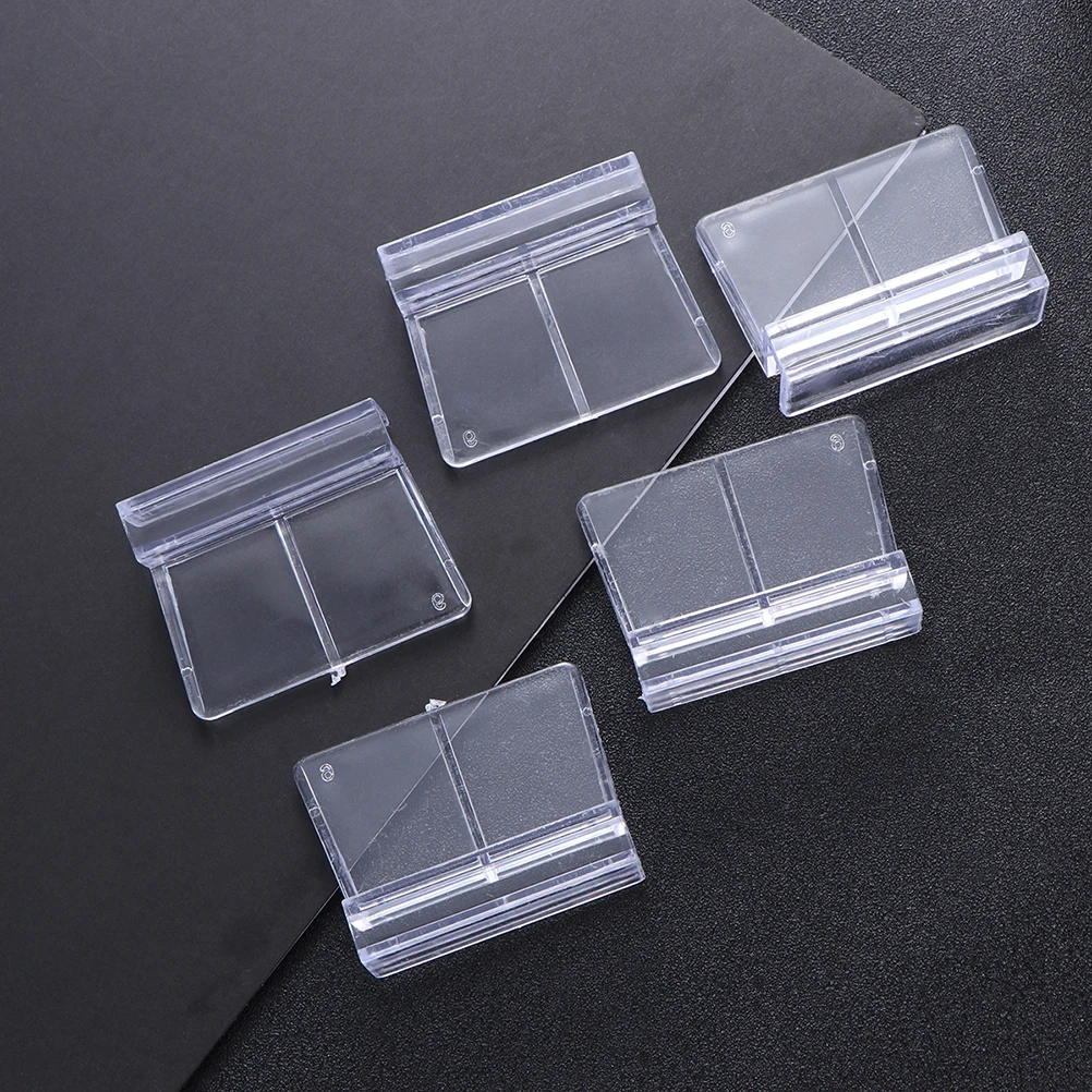 

10 Pcs Fish Tank Bracket Acrylic Aquarium Cover Support Holder Durable Practical Safe Plastic Material Glass Tank