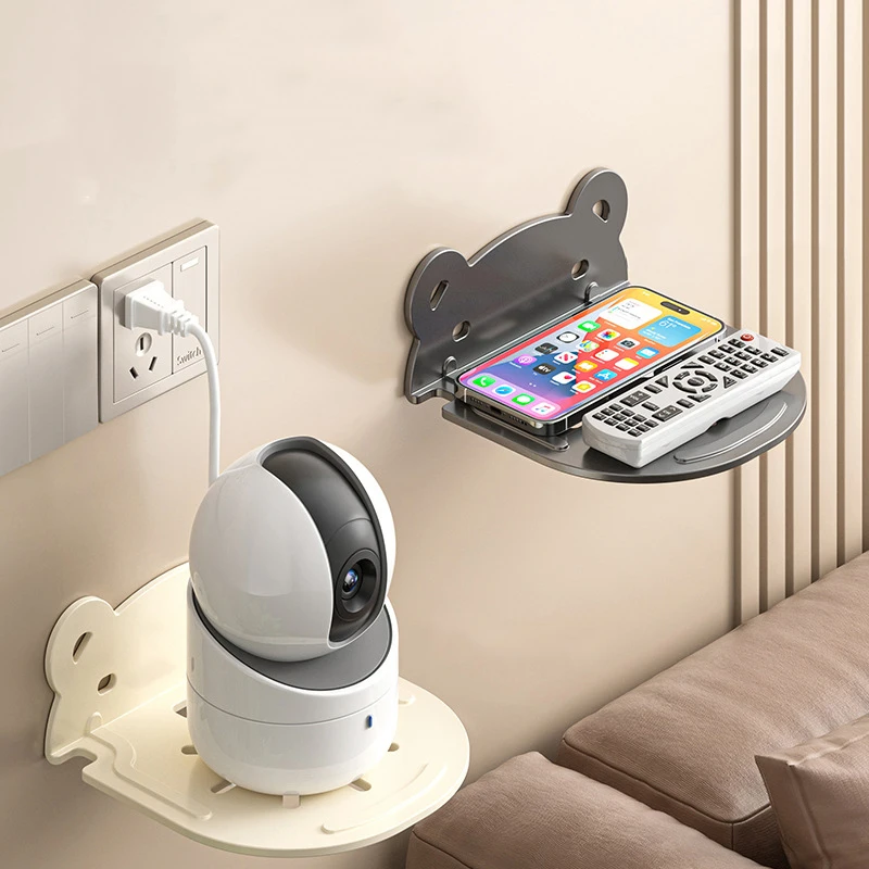 Support de budgétaire mural sans poinçon, support d'invite en métal durable, support de surveillance intérieur et extérieur, cortors