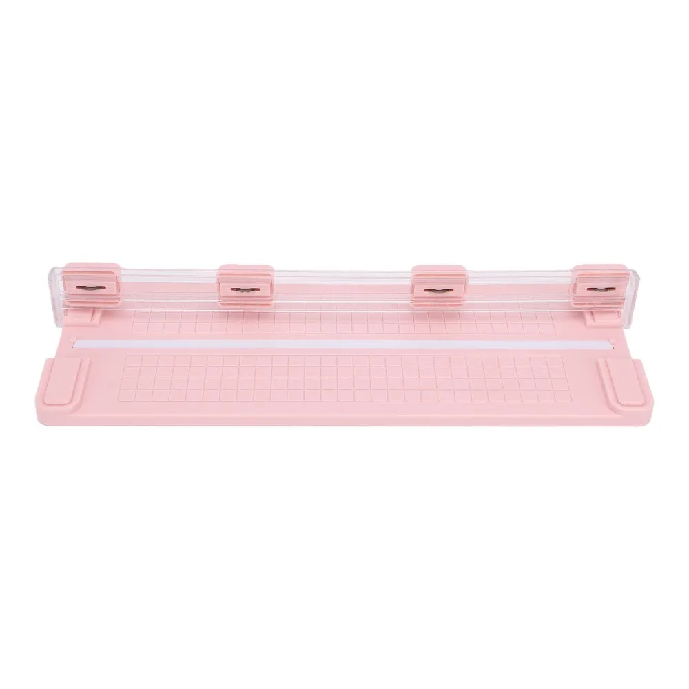 ABS Paper Cutter Multi Function Wave Straight Dotted Lines Paper Trimmer Practical 4 in 1 Scrapbooking Tool Craft Paper