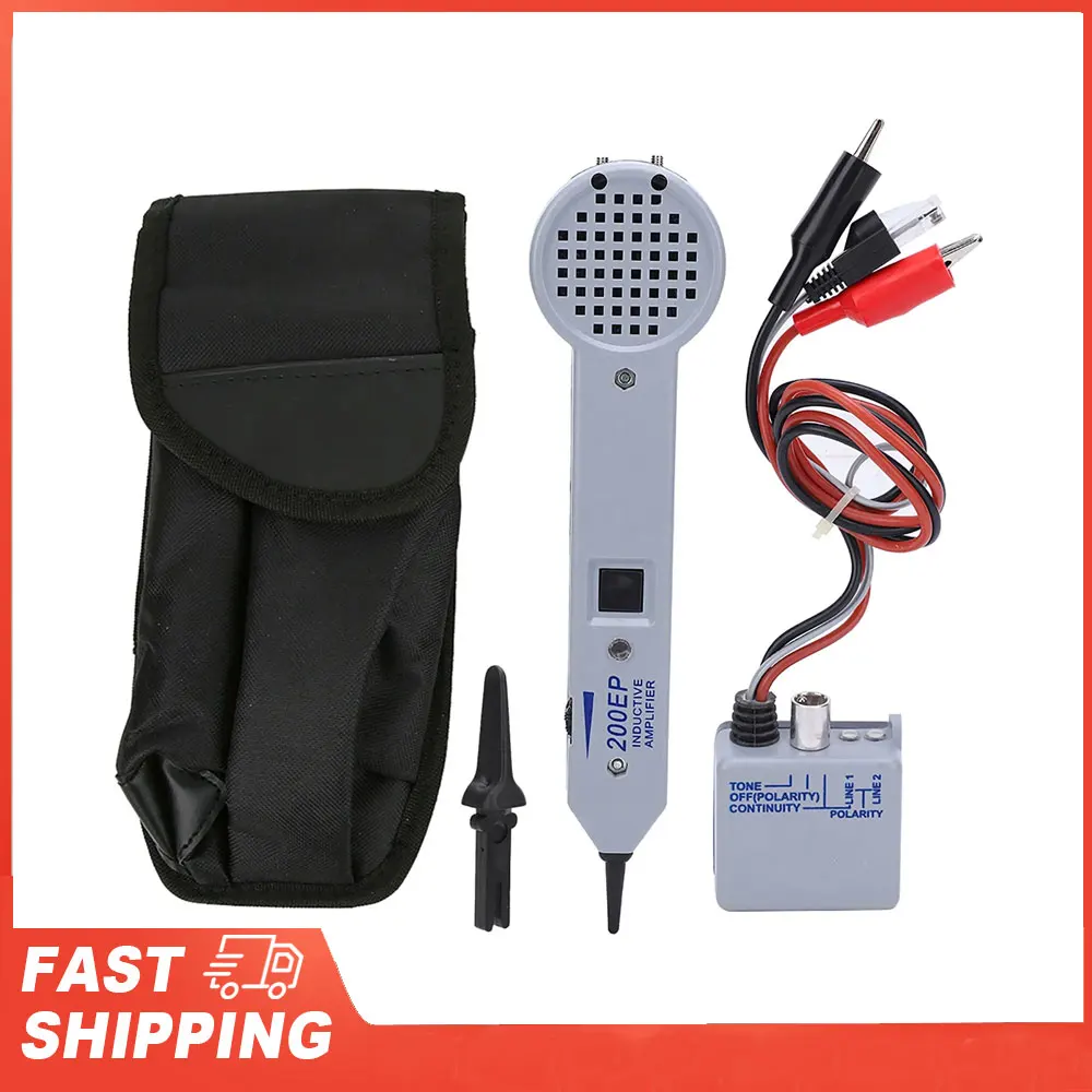 200EP Cable Tester Tone Generator Inductive Amplifier with Adjustable Volume Wire Tester 200EP Inductive Amplifier High Accuracy