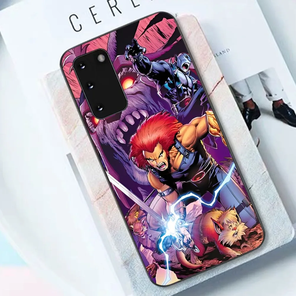 Custodia per telefono Cartoon ThunderCats per Samsung S 9 10 20 21 22 23 30 23plus lite Ultra FE S10lite Fundas