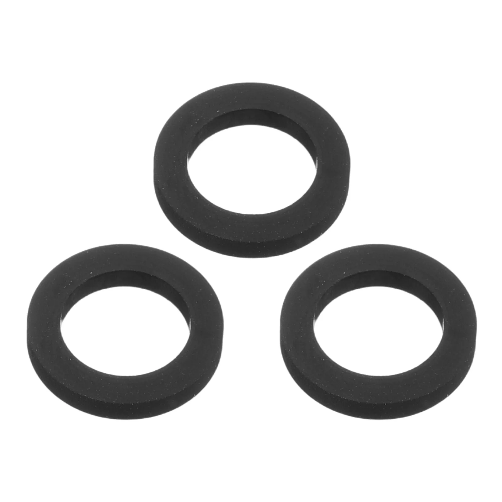 3pcs 9.5Mm 14.8Mm 2.1Mm Cassette Tape Machine Belt Rubber Drive Belt For Recorder Turntable Repair Replacement Idler Pulley