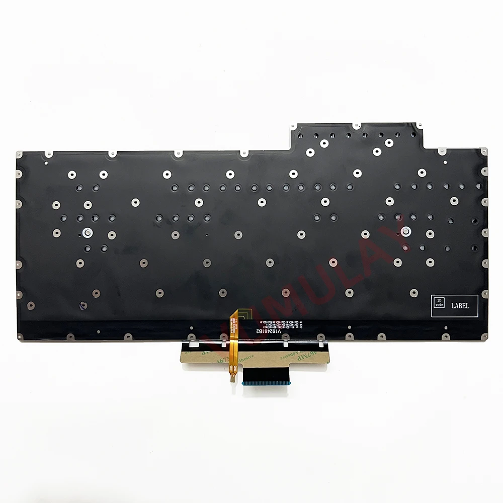 Imagem -06 - Teclado dos Euafrancêspara Asus Rog Zephyrus G14 Ga401 2023 Ga401i Ga401qc Ga401qe Ga401qh Ga401qm Ga401ihr Ga401iv Ga401u Ga401qm Ga401qm