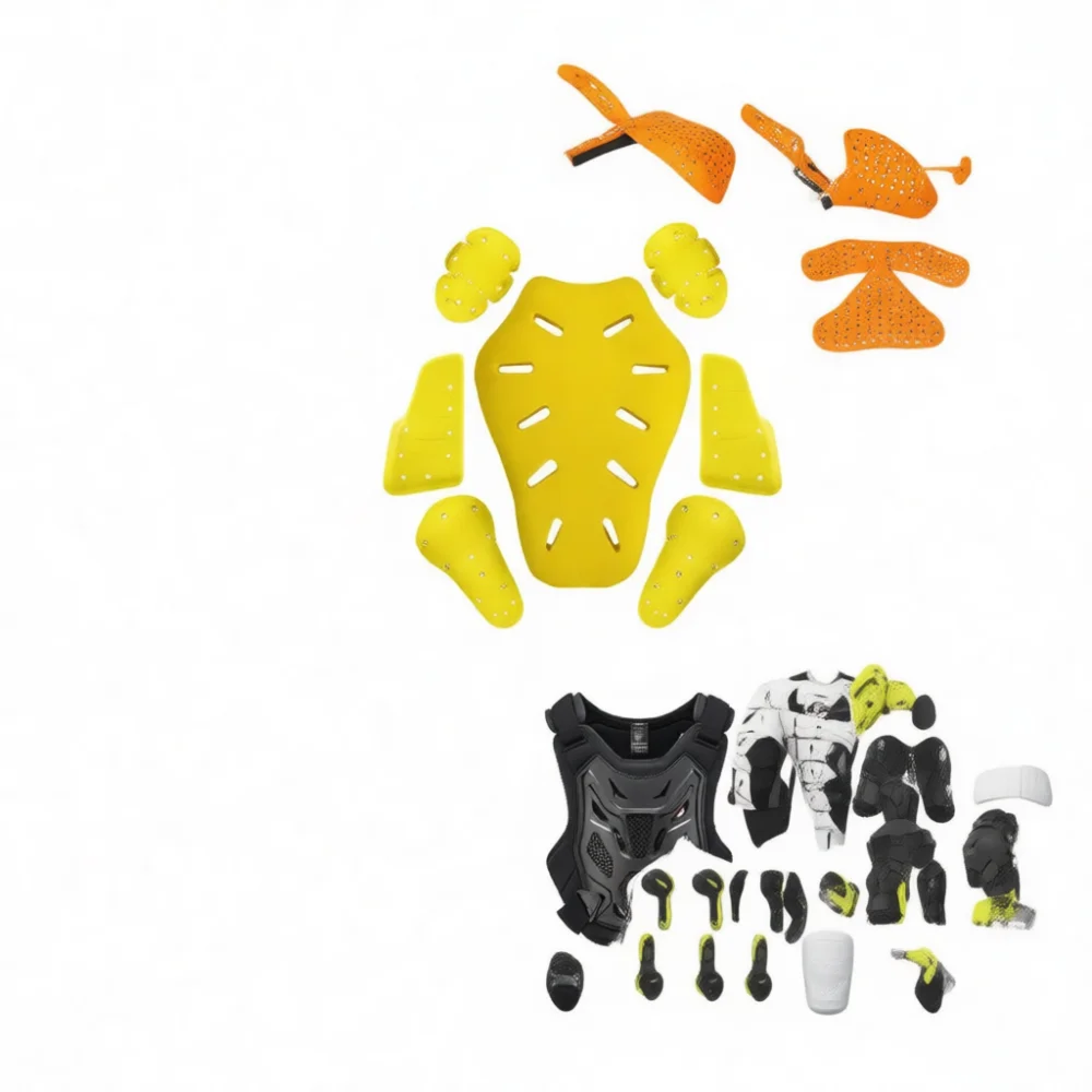Lightweight EVA Foam Motorcycle Armor Insert Protective Gear For Jacket Riding Shoulder Elbow Back Knee Body Guard