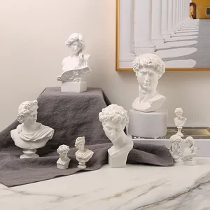 Statue der griechischen Figuren Nordische Mythologie Göttin Held David Venus Moçamart Bustbustrle Statut Skulptur Modelldekoration 12 Hauptverkäufe Griechische Göttin Statue - №11