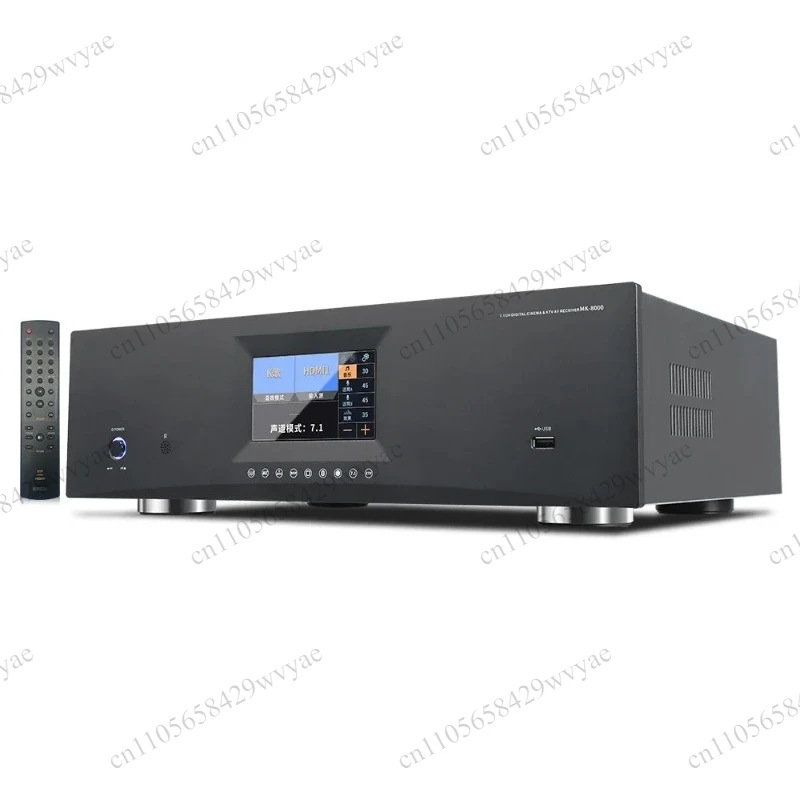 7.1 Channel AV Power Amplifier Support 3D 8K DTS Digital Sound For Home Theater KTV Karaoke