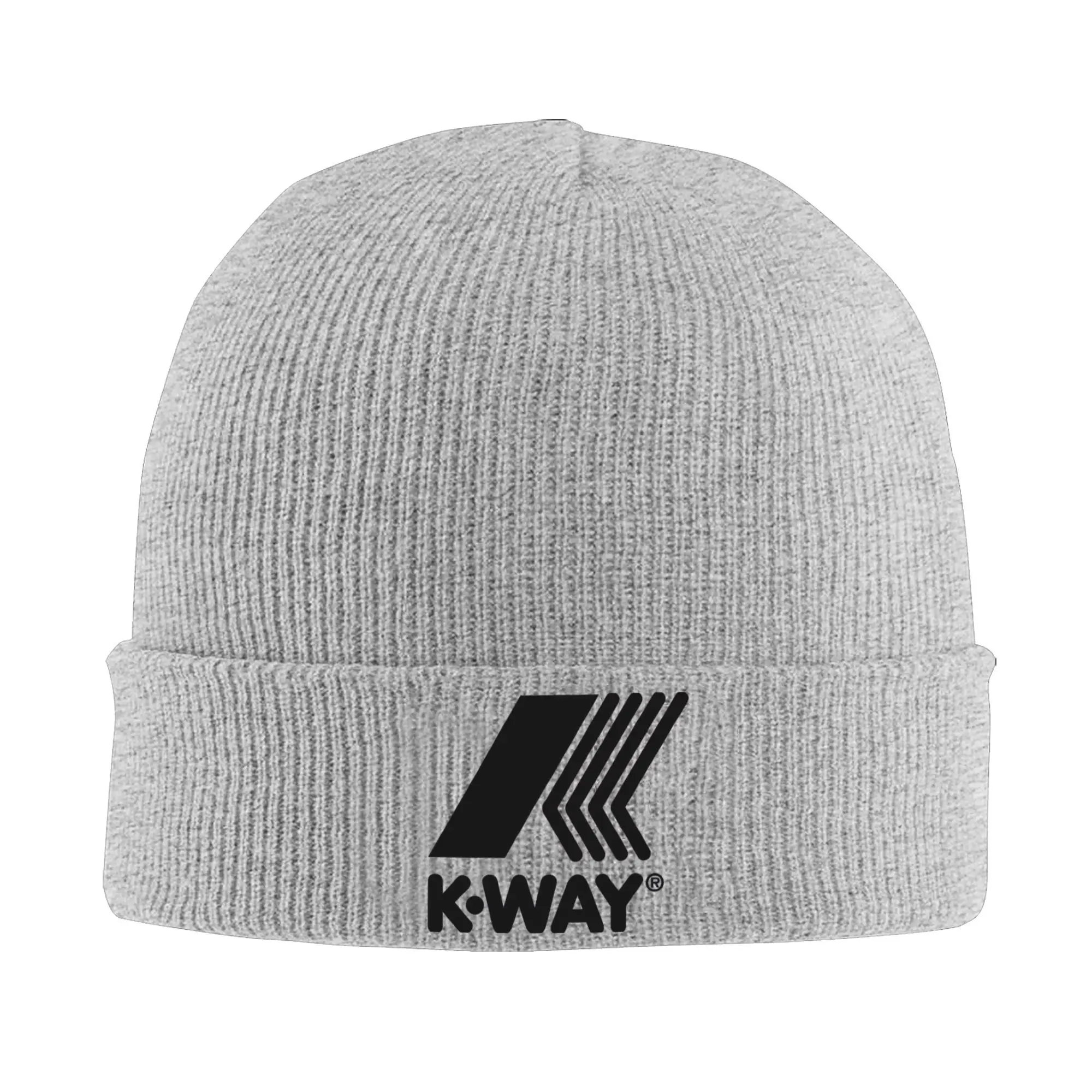 K-Ways Logo Knitted Hat Beanies Autumn Winter Hats Warm Unisex  Hip-hop  Cap Men Women Gift