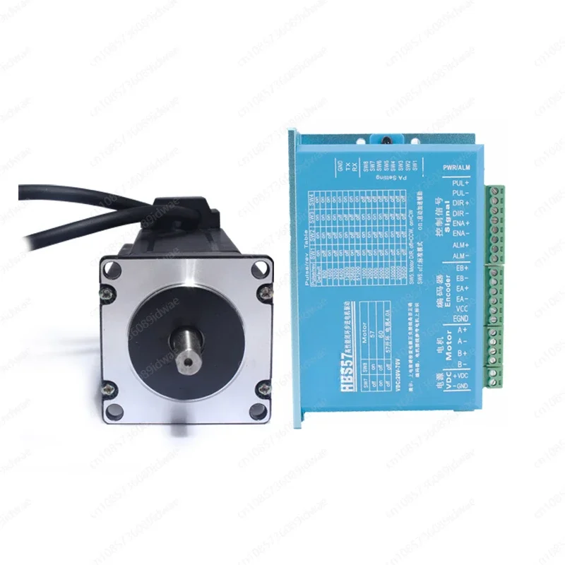 

57 Комплект шагового двигателя с замкнутым контуром 1,2 Н 2,2 Н 3 Н Драйвер шагового двигателя с замкнутым контуром Кодировщик HBS57