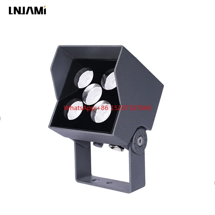 Waterproof IP66 LED Facade Floodlight Mini Slim RGB LED Flood Light For Outdoor Landscape Building Garden