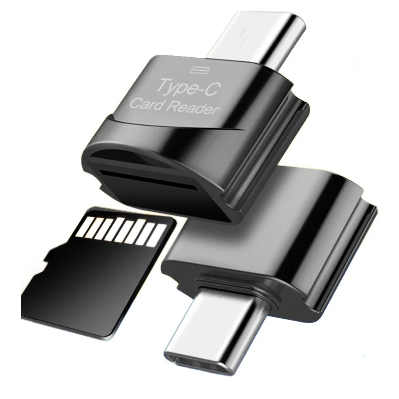 

Устройство для чтения TF-Карт Micro-SD на Micro USB Тип C OTG адаптер карты памяти на USB C Высокоскоростной для Macbook Xiaomi Samsung