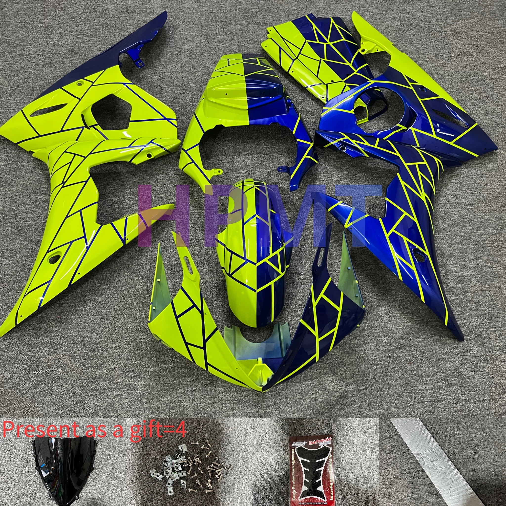 

NEW ABS Motorcycle full Fairing Kit fit For YAMAHA YFZ-R6 2003-2004 YZF-R6 2003 2004 Bodywork Fairings Kits