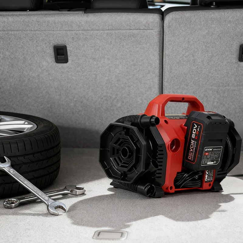 Portable Wireless Tire Inflator 160PSI Fast Inflation Car Air Pump Cordless Electric Air Compressor For Cars Motorcycles Bicycle