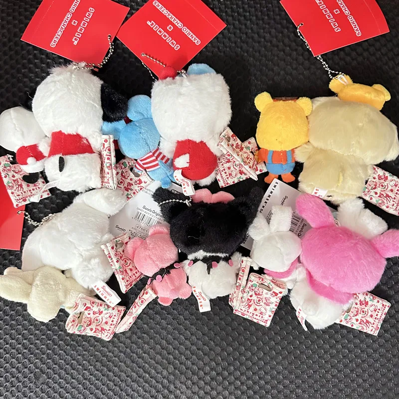 サンリオ クロミ シナモロール マイメロディ スイマー ぬいぐるみ かわいい漫画アニメバックパック小さなペンダント女の子のギフトおもちゃ