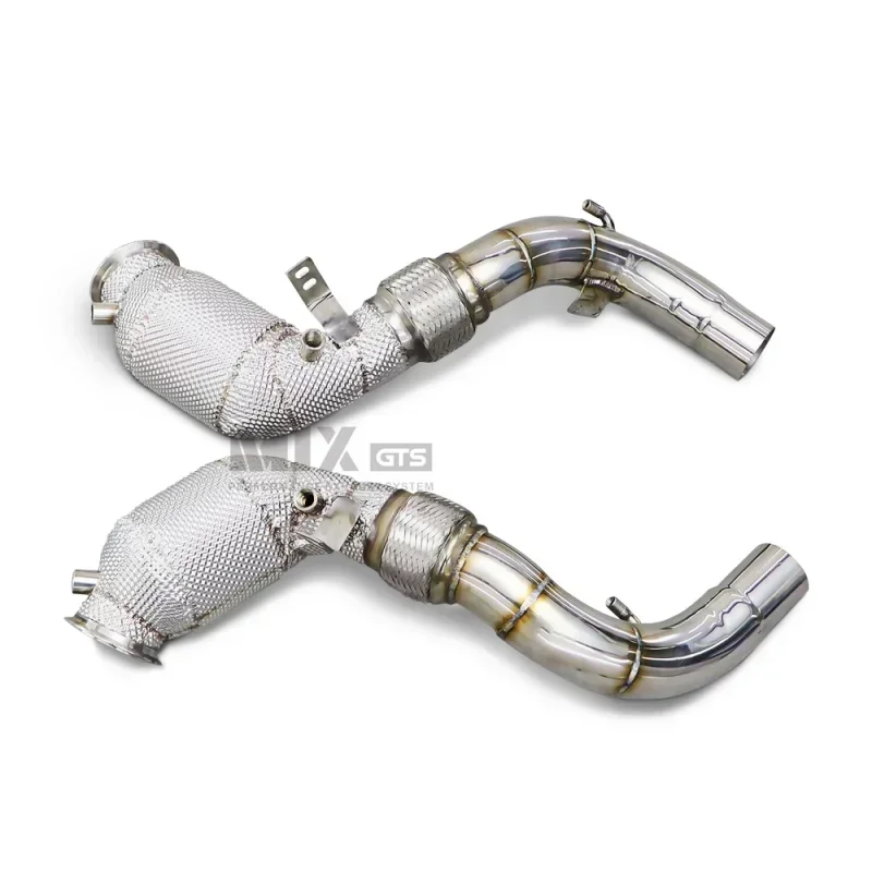 

Stainless Steel Exhaust Downpipe for BMW X7, 4.4T Main Section, Front Pipe, Exhaust Modification, High Quality