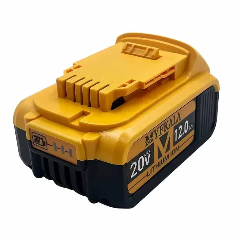 🔋2025Nová 100% originální baterie 12000mAh 20V pro elektrické nářadí Dewalt DCB206 20V 18,0Ah DCB206 20V baterie DCB205 DCB200 - náhled 3