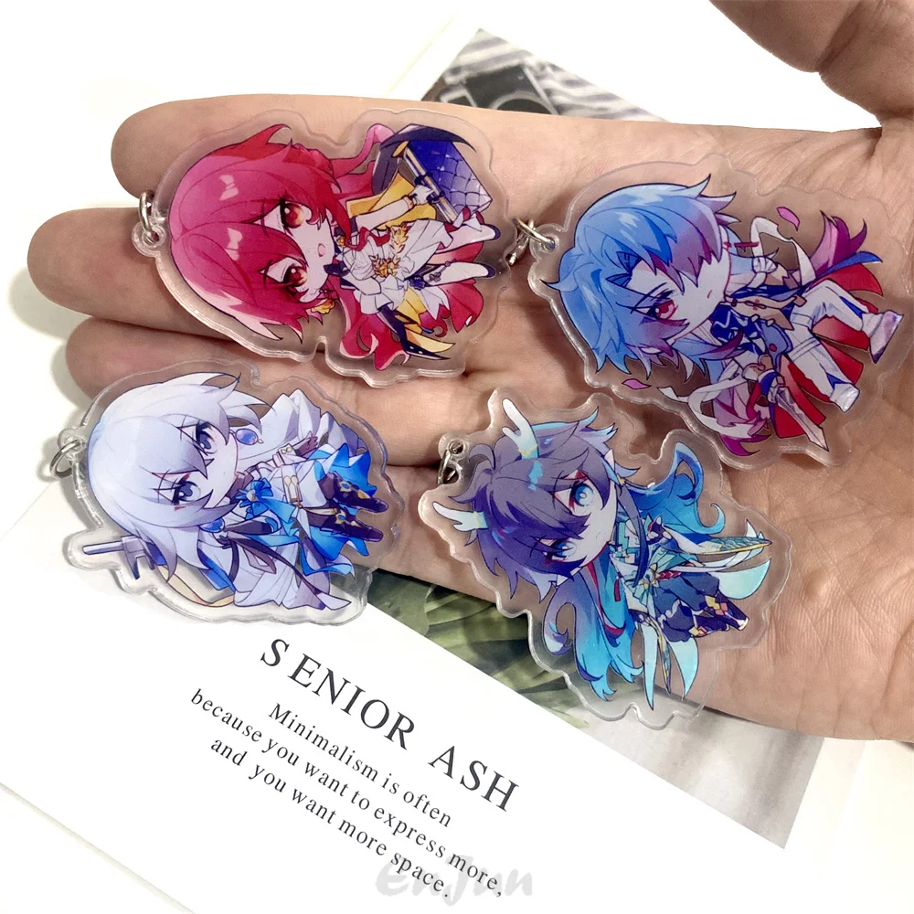 

Honkai: Star Rail Imbibitor Lunae Blade Acrylic Figure Keychain Cute Keyring Anime Phone Case Pendant Bag Gift Accessories Women