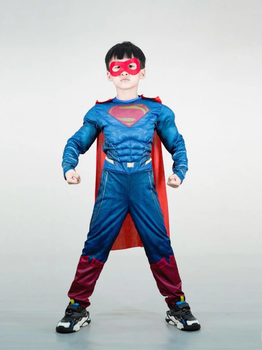   ชุดการแสดงฮีโร่สำหรับวันฮาโลวีน ชุดเต้นรำสำหรับผู้ใหญ่และเด็ก ชุดผ้าฝ้ายแบบดั้งเดิมของจีน ชุดกี่เพ้า