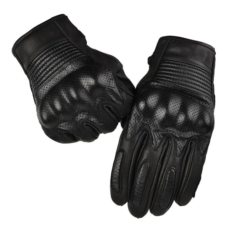 Motor Cycle Gloves for Men and Women Riding Motorcycles Tactical Sheepskin Touch Screen Off-road Protective Case Gloves