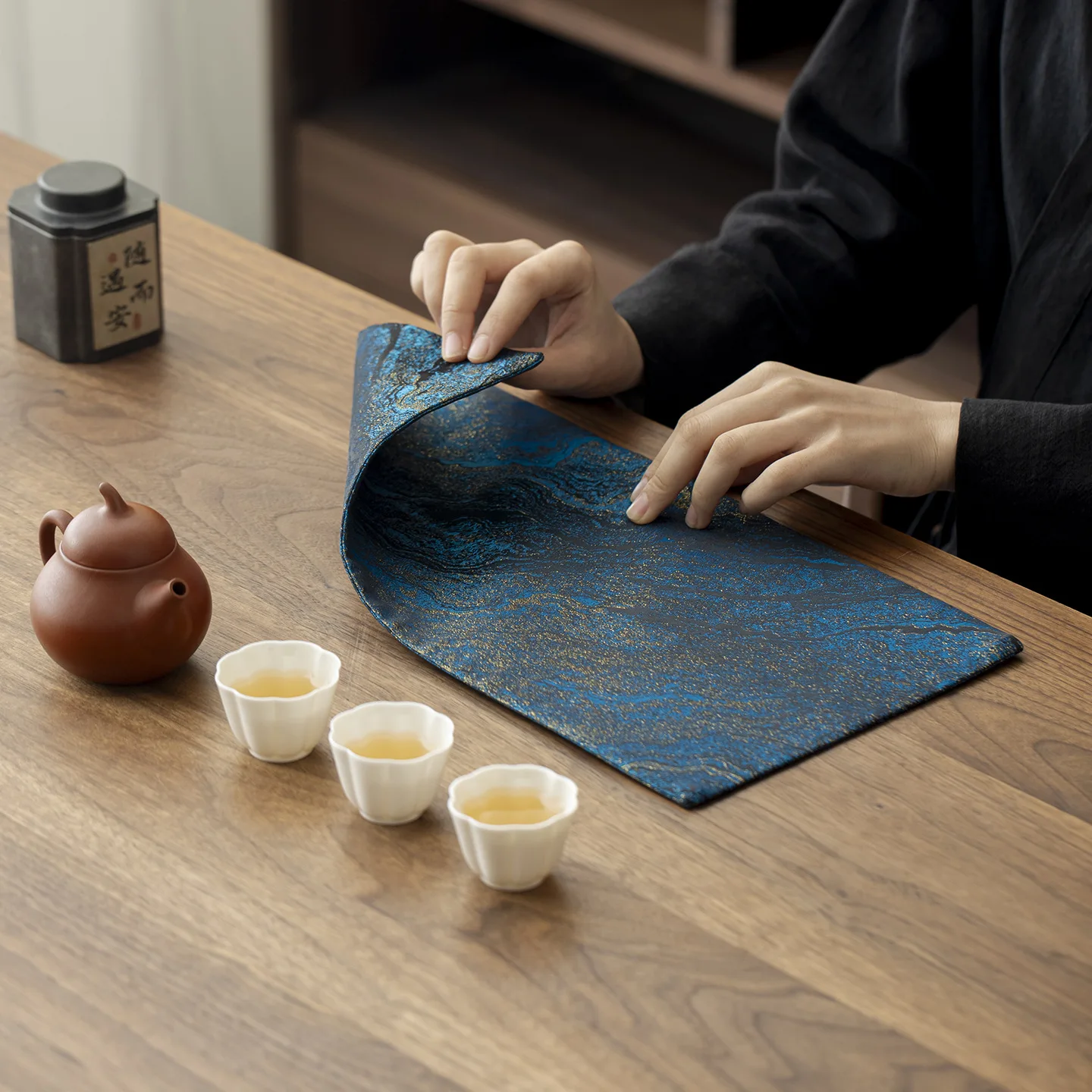 Dry Bubble Tea Mat Song Dynast - Table Runner ulasan dan harga