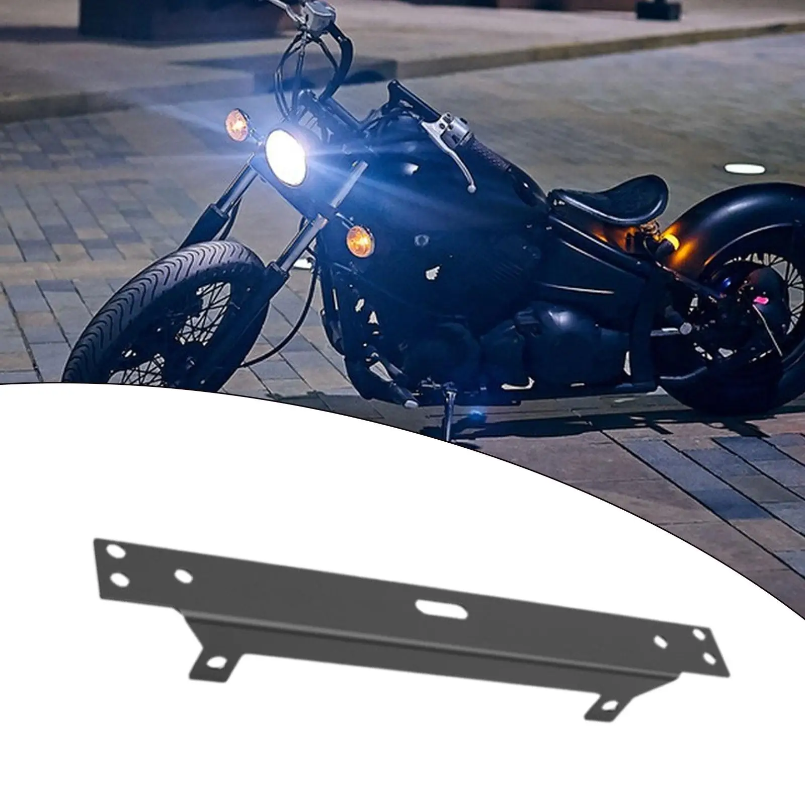 

High Strength Carbon Steel Motorcycle Fog Light Bracket for Led Spotlights Mounting for NMAX155 PCX150 2018-2023 Accessories