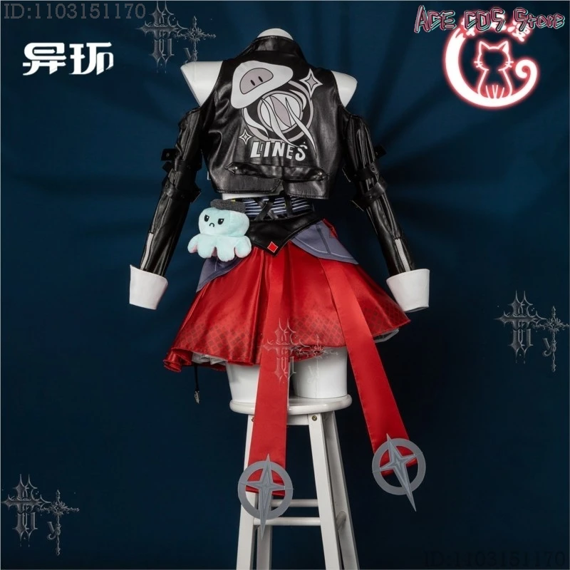 Костюм для косплея Myon Rin из игры Neverness To Everness, сценический наряд певицы, платье для выступлений, косплей персонажа аниме, полный комплект
