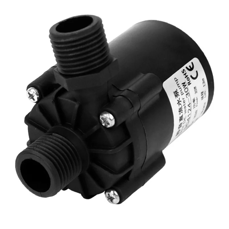 A15Q-Mini Submersible Water Pump 12V DC Brushless Motor Ultra-Quiet 800L/H 5M Portable For Garden Cooling Systems